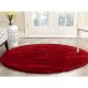Bold Red Handwoven Hall Rug